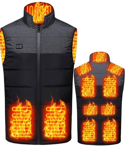 Heated gilet men - heated, and