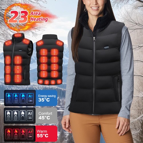 Heated vest gilet jacket - vest,