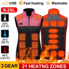Heated Vest Warm Gilet Winter