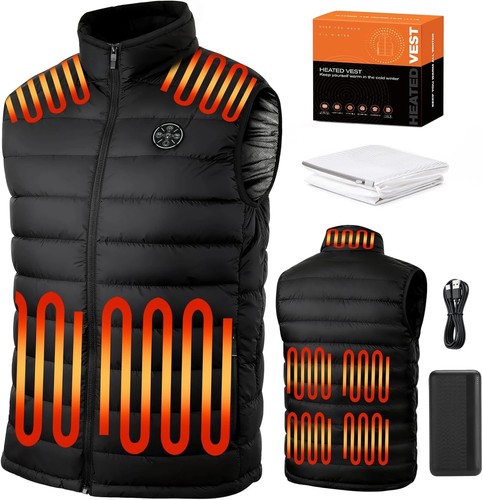 Heated gilet for - gilet, and