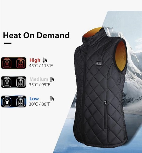 Jenabom heated vest - heated, vest,