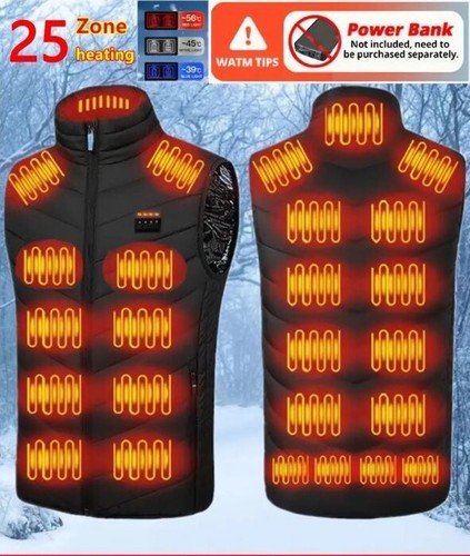 Heated vest gilet jacket - heated,