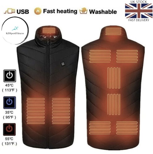 Usb electric heated vest - usb,