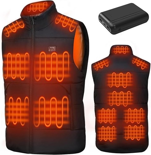 Heated gilet for - heated, men