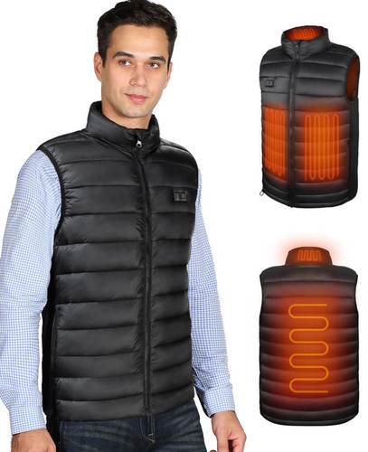 Mens heated gilet - gilet, with