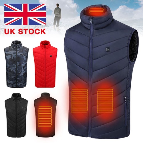 Electric heated vest - heated, with