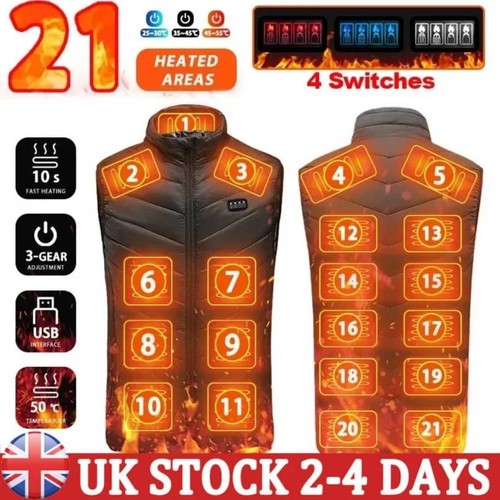 Heated vest warm gilet - warm, winter