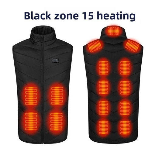 Heated vest size 15 - heated,