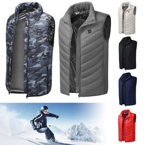 Men heated body warmer - heated,