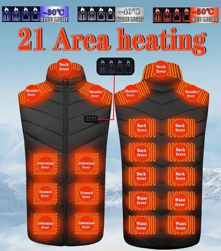 Heated gilet for - gilet,