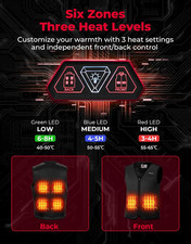 Heated Gilet for Men Electric