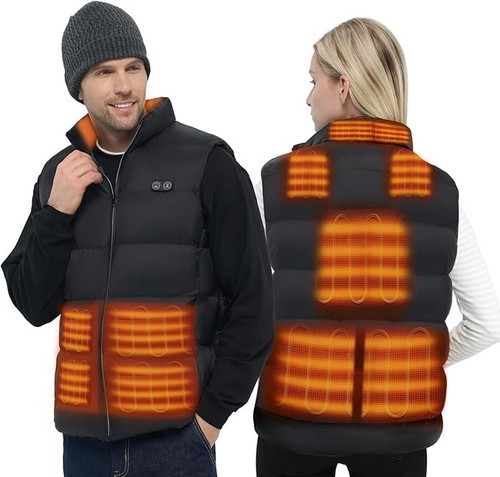 Heated gilet with dc - gilet,