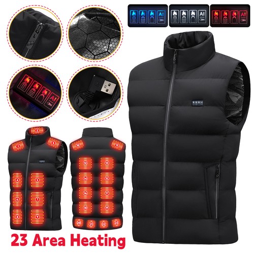 Heated vest gilet jacket - vest,