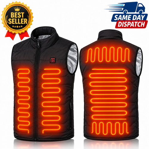 Electric heated vest warm - heated,