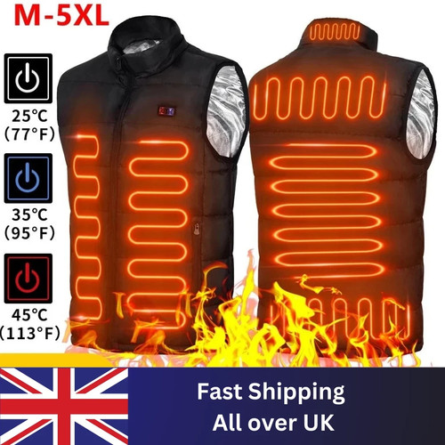 Electric heated vest warm - heated,