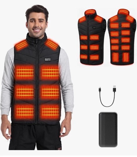 Heated gilet jacket for - gilet, 21