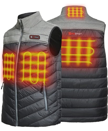 Mens heated body warmer - body,