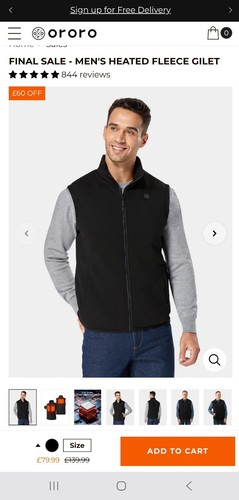 Ororo men zone heated - ororo,