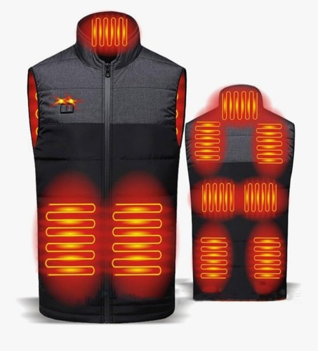 Heated gilet heating - vest, with