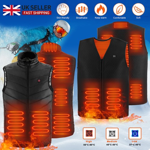 Heated vest warm gilet winter - vest,