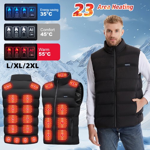 Unisex heated vest - unisex, gilet