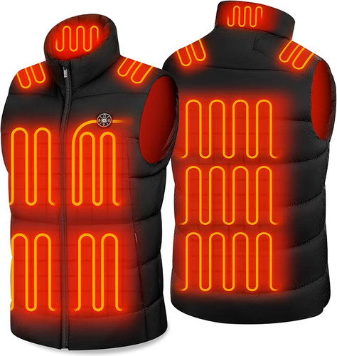 Heated gilet men size - heated,