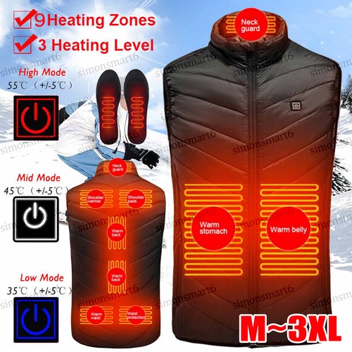 Heated vest warm gilet - vest,