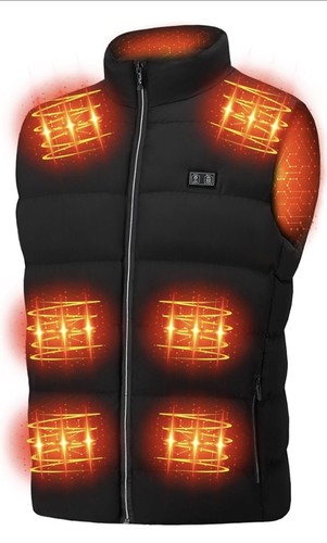 Heated gilet for men women - heated,