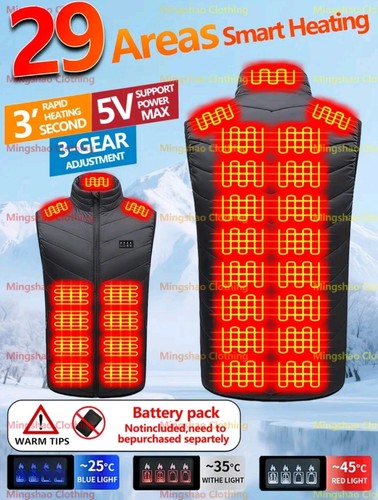 Heated gilet for men - (large),