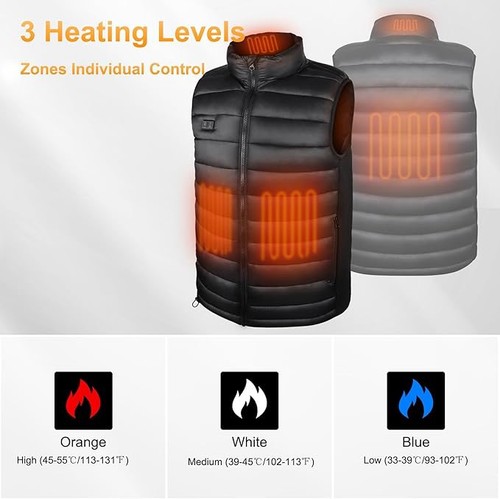 Wueaoa heated gilet for men - wueaoa,