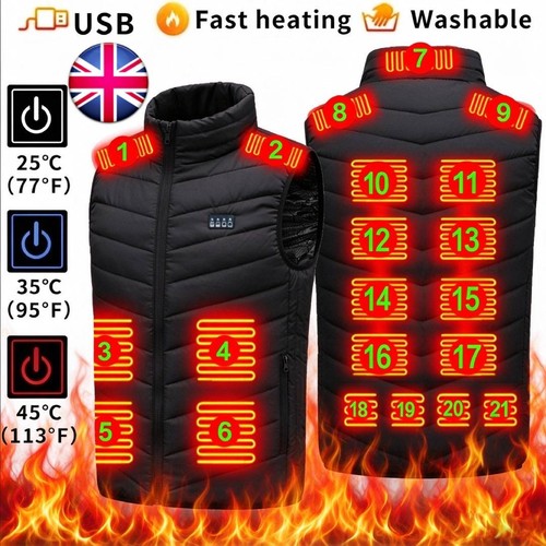 Electric heated vest warm - electric,