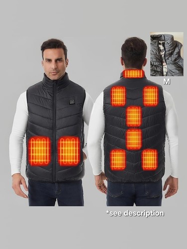 Heated gilet men women - gilet,
