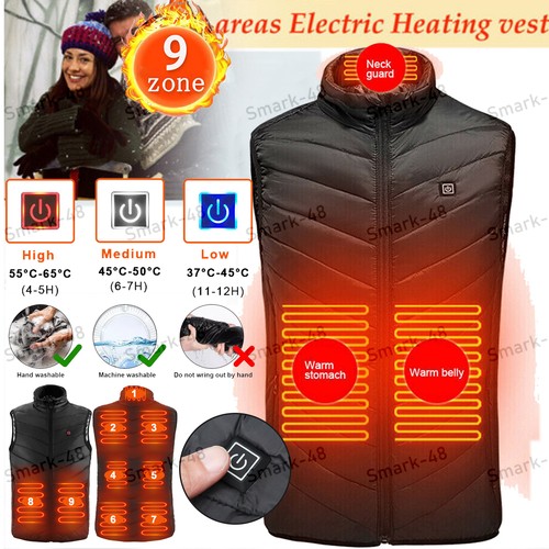 Heated vest warm gilet winter - vest,