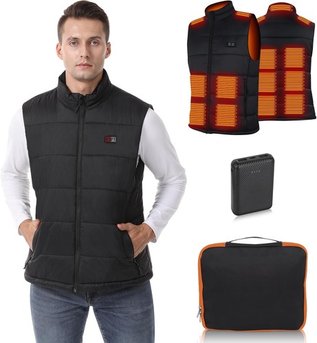 Glifetoy heated gilet for men - for,