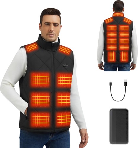 Heated gilet for - heated, 21