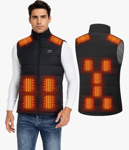 Heated vest for - for, men,heated