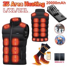 23 Heat Zones Heated Vest