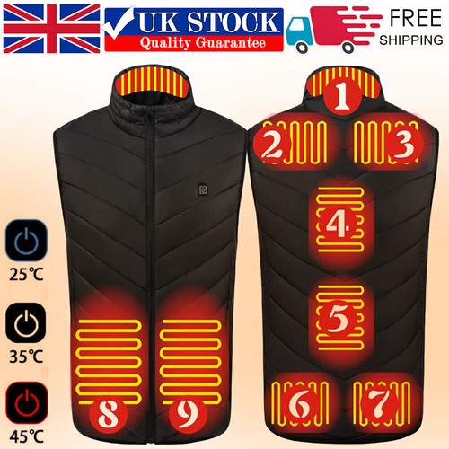 Heated vest warm gilet - vest,