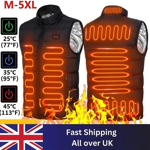 Electric heated vest - electric,