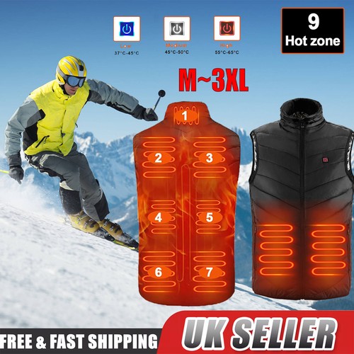 Heated vest men women - heated,
