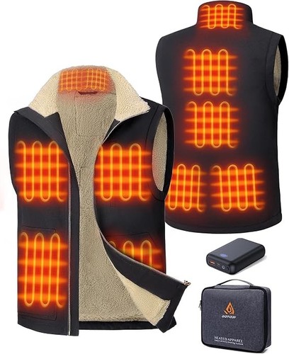 Men heated gilet - gilet, vest