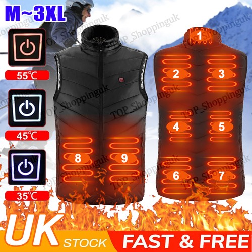 Heated vest warm - heated, winter