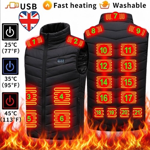 Electric heated vest - electric,