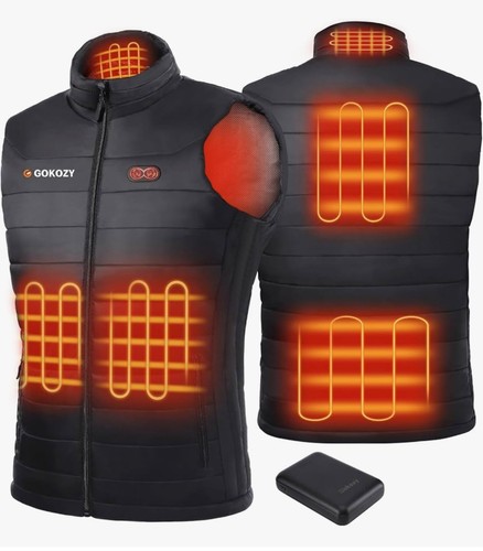 Gokozy heated gilet - for, men