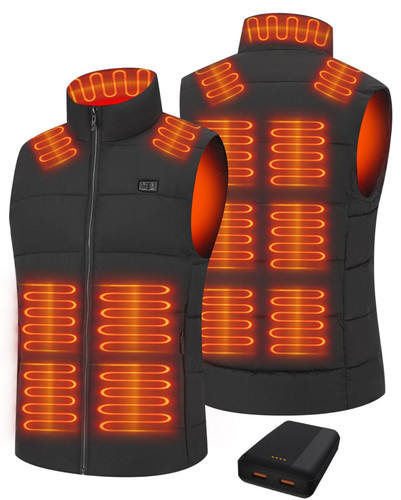 Mens heated gilet with - mens,