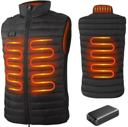 Mens multi zone heated - multi-zone, gilet