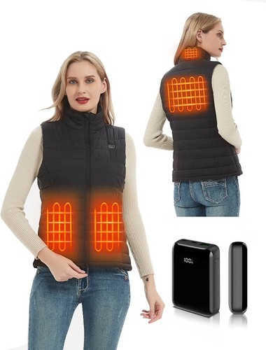 Heated vest jacket - heated,