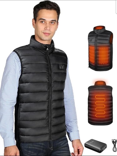 Mens heated gilet vest with - vest,