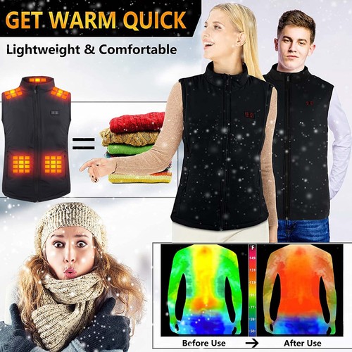 Heated vest warm gilet - gilet, winter