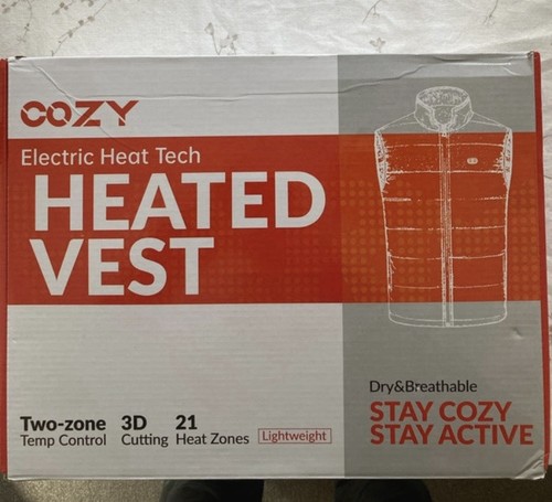 Cozy heated gilet medium - heated,